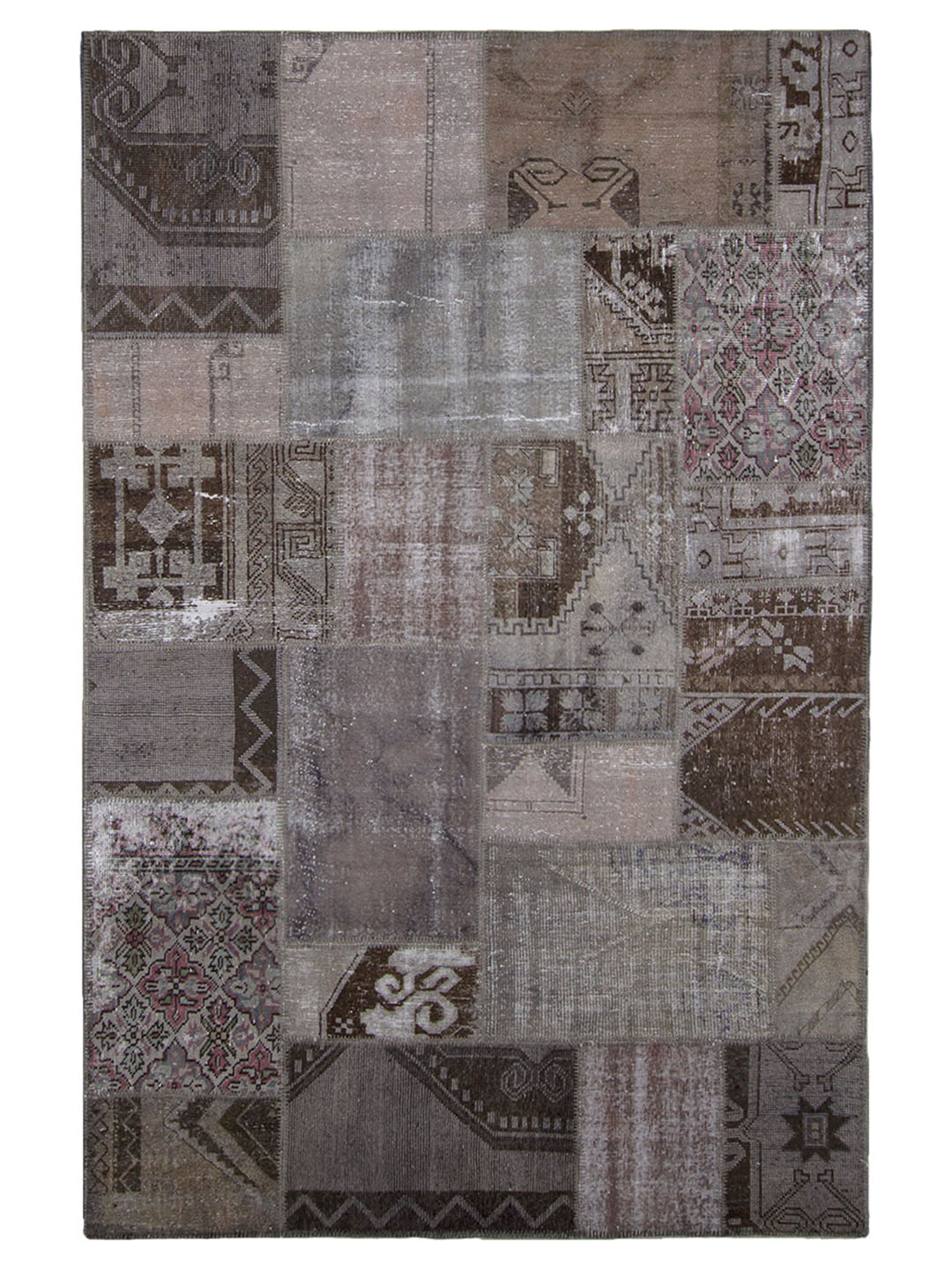 Patchwork Brown